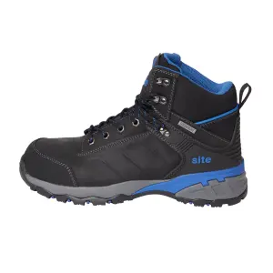 Site Thorite Unisex Black & blue Safety boots, Size 10