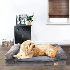 Hundebett Dog Beds Bolster Cushion 24cm H x 135cm W x 100cm D