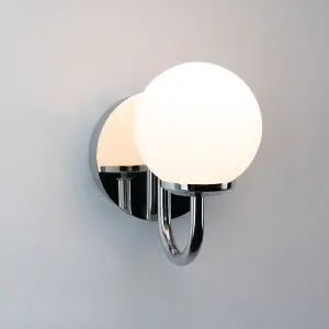 Polished Chrome 6W LED Bathroom Wall Light