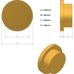 Clock Insert 100mm - Project Kits