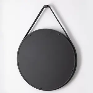 Chavarria Flat Wall Mirror Black