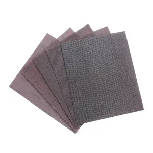 Erbauer Semi-friable aluminium oxide Assorted Hand sanding sheets, Pack of 5 for Composites, lacquers, primers, putty & wood