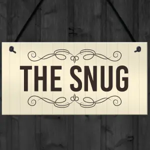 New Home Gift For Friend Family The Snug Plaque Home Decor Summerhouse Sign