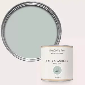 Laura Ashley Pale Grey Green Matt Emulsion Paint Sample