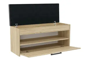 Parma Shoe Cabinet Sonoma Oak for Demanding Customers