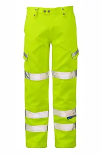 PULSAR High Visibility Combat Trousers - Yellow - 32 Regular Leg