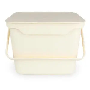 Easy Eco - 5L Compost Caddy - Cream