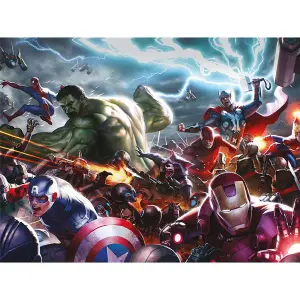 Marvel: Future Fight Heroes ault Canvas Print Multicoloured (40cm x 30cm)