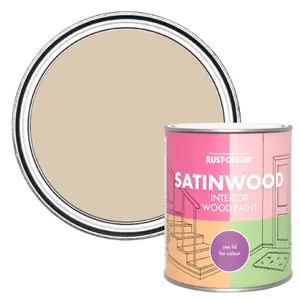 Rust-Oleum Warm Clay Satinwood Interior Paint 750ml