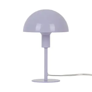 Nordlux Ellen Indoor Bedroom Living Dining Office Mini Table Lamp Light in Purple (Diam) 16cm