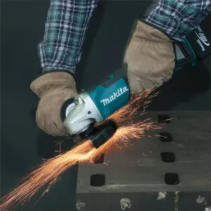 Makita DGA452Z 18v 4.5" 115mm Angle Grinder Lithium Ion Bare Unit + Flange Nut