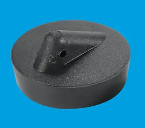 McAlpine BP3 Black PVC Plug 1.5" (for 1.25" waste)