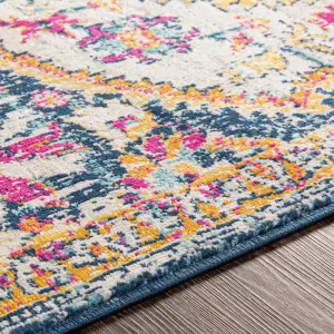 WILLOW Oriental Vintage Runner Rug 80 x 220 cm