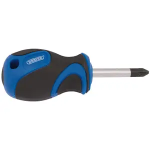 Draper Soft Grip PZ TYPE Screwdriver, No.2 x 38mm 48929