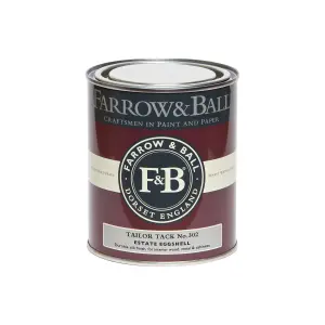 Farrow & Ball Estate Tailor Tack No.302 Eggshell Paint, 750ml