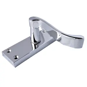 Door Handles Victorian Scroll Lever Latch - Chrome Pack 118 x 40mm