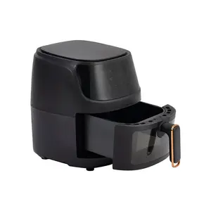 5L Air Fryer With Visible Window Black