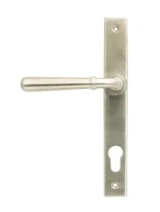 From The Anvil Satin Marine SS (316) Newbury Slimline Lever Espag. Lock Set