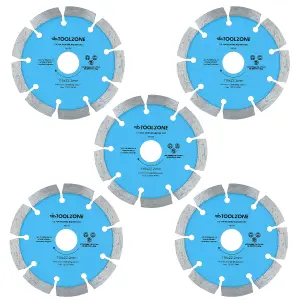 115mm x 8mm Mortar Raking Diamond Pointing Disc Blade Masonry 4-1/2" 5pk