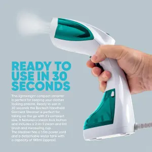 Clothes Steamer Handheld Garment Clothing Home Compact 180ml Detachable