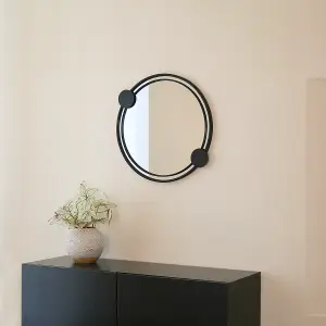 Warsaw Round Garden Mirror Weather Resistant