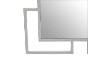 Interiors by Premier Allure Silver Small Wall Mirror