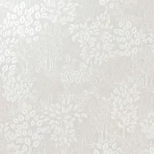 Holden Décor Opus Majella Taupe Woodland Embossed Wallpaper