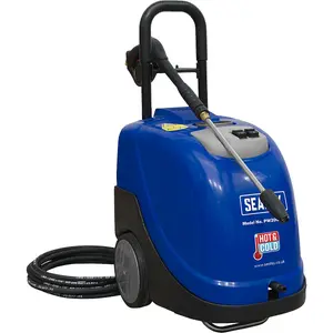 High-Performance Diesel Pressure Washer with 2100W Motor for Hot and Cold Water Cleaning