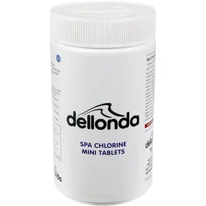 1kg Chlorine Tablets for Swimming Pools, Hot Tubs, and Spas - Anti-Bacterial 20g Mini Tablets