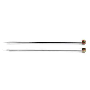 Nova Metal: Knitting Pins: Single-Ended: 35cm x 10.00mm