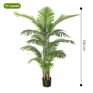 Artificial Tropical Palm Tree for Indoor Outdoor Decoration-1.6m