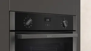 NEFF B3ACE4HG0B Built-in Single electric multifunction Oven - Black