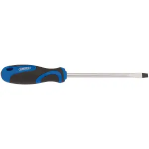 Draper Soft Grip Plain Slot Screwdriver, 6.0 x 150mm 48923