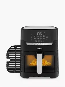 Tefal EY506840 Easy Fry Vision Air Fryer & Grill, 4.2L, Black