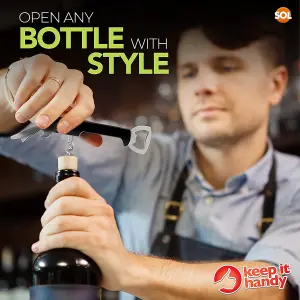 Wine Corkscrew Bottle Opener - 2-in-1 Wine Bottle Openers - Corkscrews Wine Bottle Opener Wine Opener Corkscrew Wine Opener