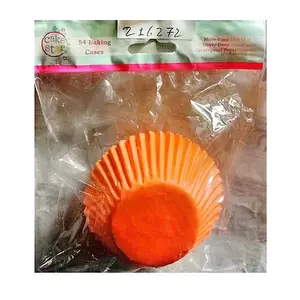 Cake Star Muffin and Cupcake Cases (Pack of 54) Orange (One Size)