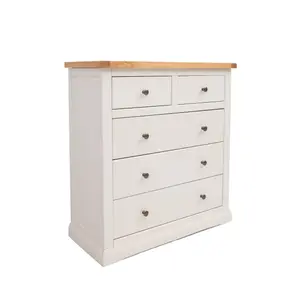 Castelli 5 Drawer Chest of Drawers Brass Knob