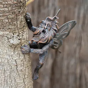 Fairy King Tree Peeker Garden Ornament