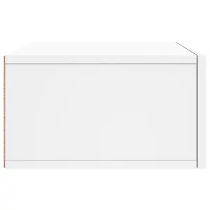 Berkfield Wall-mounted Bedside Cabinets 2 pcs White 35x35x20 cm