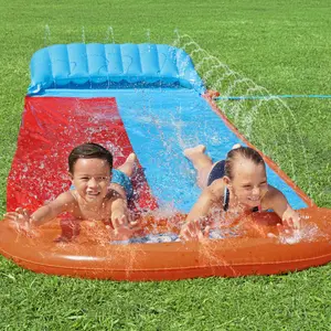 Bestway Tsunami Splash Ramp Blue & Red Rectangular Water slide