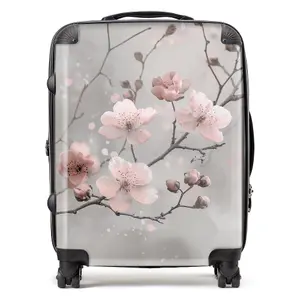 Delicate Spring Blossom Suitcase - Large