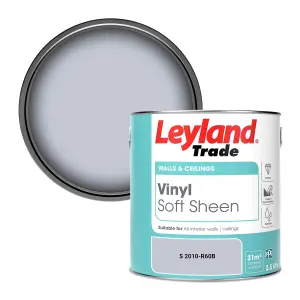 Leyland Trade Vinyl Soft Sheen Walls & Ceilings Emulsion Paint (S 2010-R60B) - 2.5L