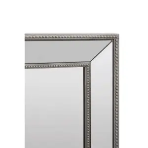 Interiors by Premier Holmes Silver Wall Mirror