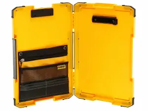 Dewalt DWST82732-1 TSTAK Clipboard Organiser LED Light Internal Pouch Metal Clip