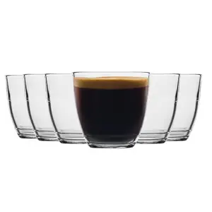 Duralex - Gigogne Glass Tumblers - 220ml Drinking Glasses for Water, Juice - Pack of 6