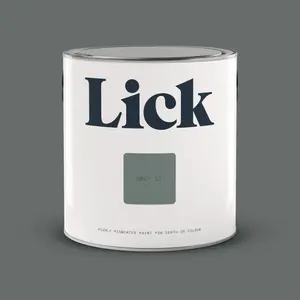 Lick Grey 17 Matt Emulsion paint, 2.5L