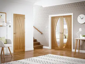 Internal Salerno Oak Pre-Finished Door 2040 x 926 x 40mm