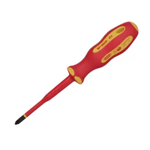 Draper  XP1000 VDE Slimline Cross Slot Screwdriver, No.2 x 100mm 02164