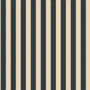 Galerie Simply Silks 4 Blue Formal Stripe Embossed Wallpaper