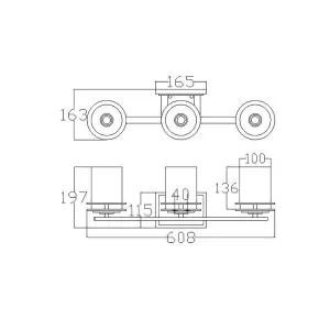 Kichler - Hendrik 3 Light Wall Light